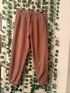TNA brown/tan Drawstring Joggers